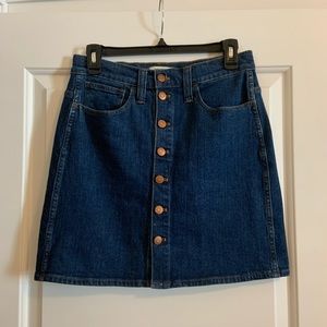 Madewell Jean/Denim Skirt